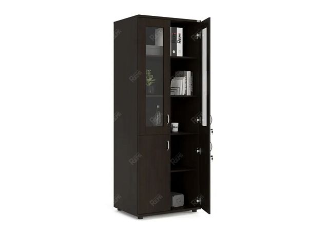 ЛАЙТ / LIGHT RLG041-70x55 Шкаф 4 двери 70x55x183 Венге - Вид 2