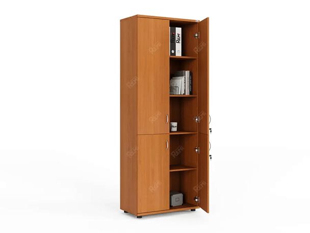 ЛАЙТ / LIGHT RLG040-70x35 Шкаф 4 двери 70x35x183 Вишня - Вид 3