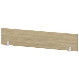 Экран для стола СМЭ25-16 Баттл Рок/Белый 1600x25x350 Аргентум-МП - Фото предпросмотра