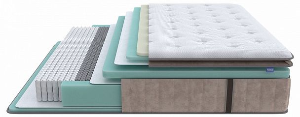 Матрас двуспальный Paradise Medium 2000x1800 - Вид 1