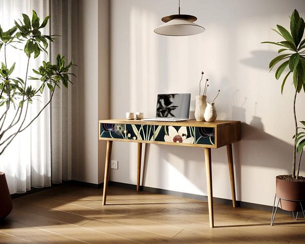 Стол рабочий Berber малый арт BB32/Print_54 - Вид 3