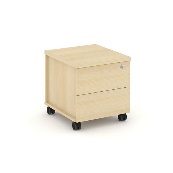 Стайл Проджект Тумба мобильная усил. колеса SN.TMU-005 Акация Лорка 416*460*437 - Вид 1