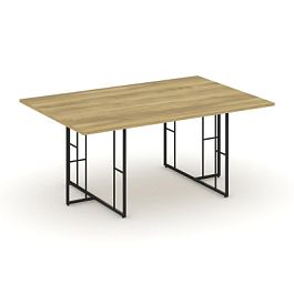 Rift Direct Стол переговорный RF.SPRG-002 Дуб Винченцо/Металл Черный 1780*1180*750 - Фото предпросмотра