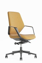 Кресло Davos-M STAR-C-M Коричневый/Металл Черный - Фото предпросмотра