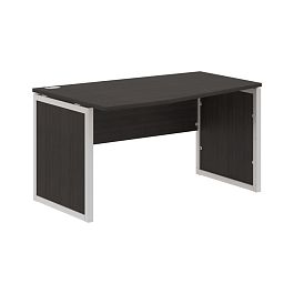 Стол эргономичный XQPCT 149(L) Дуб Юкон Модерн/Алюминий 1400х900х750 XTEN-QP - Фото предпросмотра