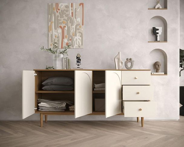 Комод с тремя дверками и ящиками Arka AR02 - Вид 3