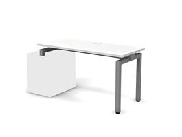 EUROPE/ЕВРОПА RE033-118х67 Стол для опорной тумбы 1180x670x750 Белый - Фото предпросмотра