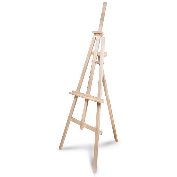 Мольберт напольный «Ученический», размер полок 130 см, угол 50-90°, в собранном виде 66х183х88 см, 750 02-1 - Вид 2
