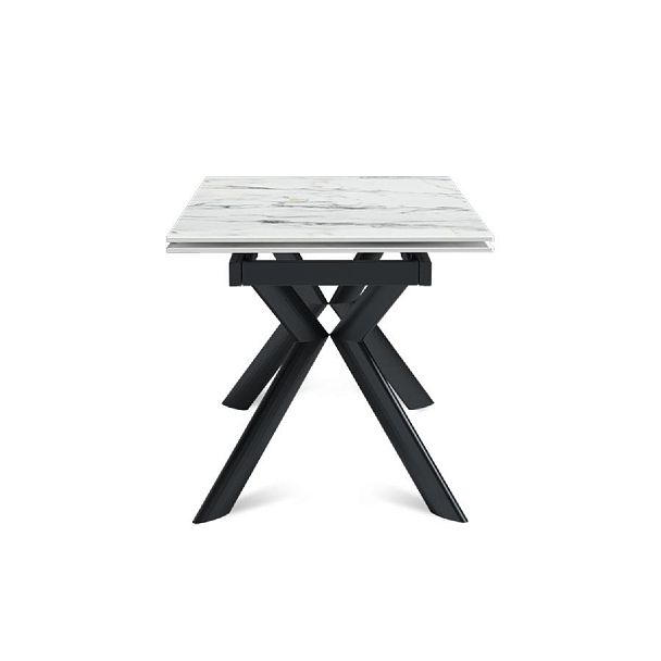 Стол раскладной Bridge (120+30+30), керамика глянцевая Ice Jade - Вид 3