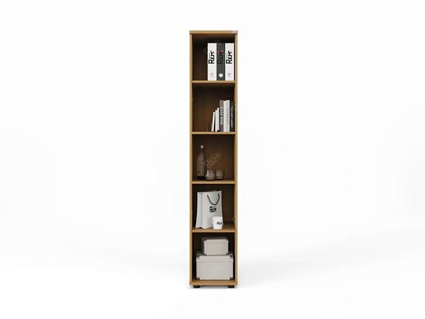 ЛАЙТ / LIGHT RLG026-35x55 Узкий стеллаж 35x55x183 Бук - Вид 2