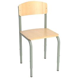 Стул школьный Basis регулируемый мод.СШ 5/1-Р "Парты и стулья"  ТК-002960000770 клен - Фото предпросмотра