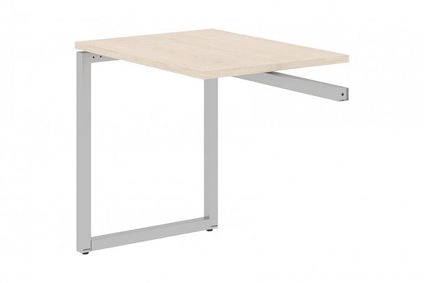Стол "XTen-Q" XQB 860 бук тиара/алюминий - Вид 1