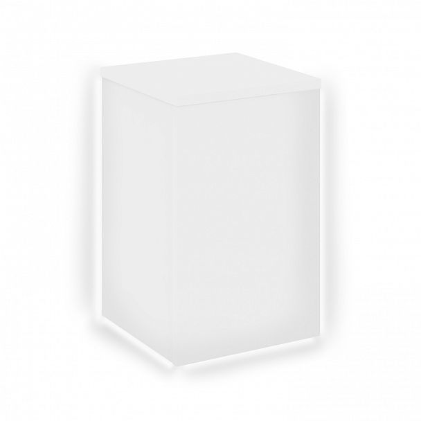 Накладка угловая высокая внешняя с подсветкой "Onix" О.R-NU.V.VNE.S белый - Вид 2