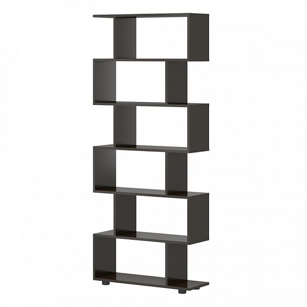 Стеллаж 6-ти секционный "Шкафы для гостиной"  ПК-МКП-СЖ176Х73-В2-179 дуб ферраре - Вид 1