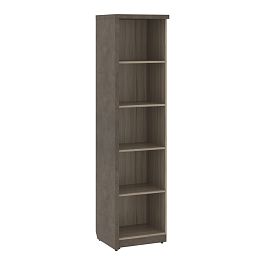 Стеллаж СФ-534501 Бетон чикаго тем/Дрифтвуд/Дрифтвуд 537х454,5х2083 WOOD&STONE - Фото предпросмотра