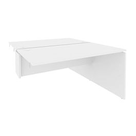 Onix Стол-приставка двойной к опорным элементам O.D.SPR-3.8 Белый бриллиант 1380*1635*750 - Фото предпросмотра