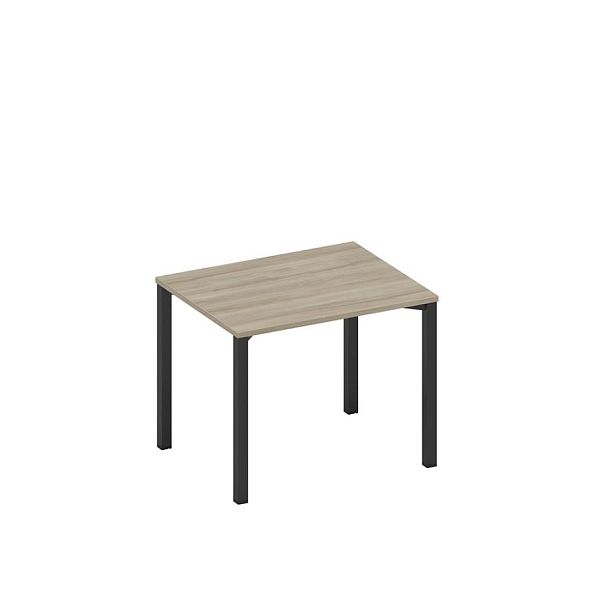 Стол письменный на металлокаркасе Space+ А1 ЧР 022.1 ВЛ вяз либерти/ черный гладкий - Вид 1