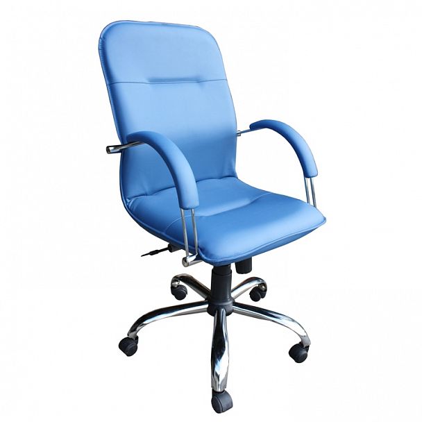 Кресло руководителя "Лотос" хром - Вид 1