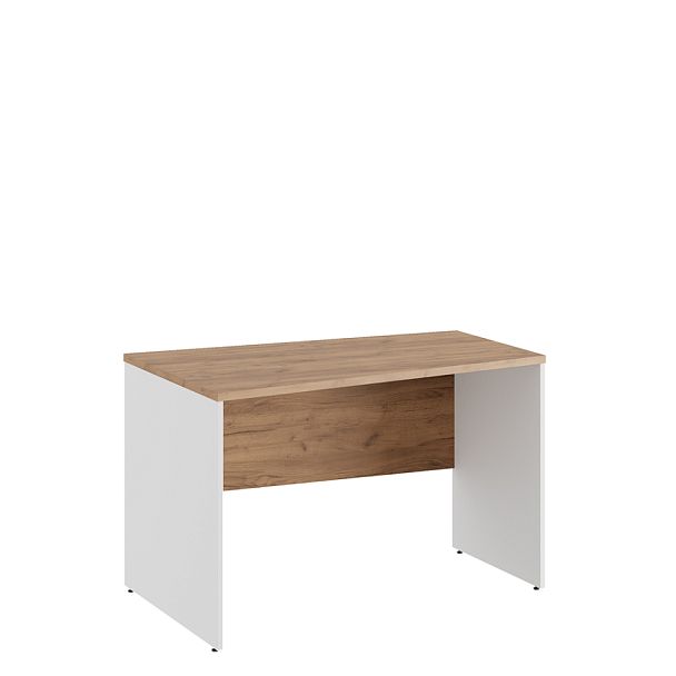 Стол трапеция левый Tess 120x80x75 дуб крафт золотой - Вид 1