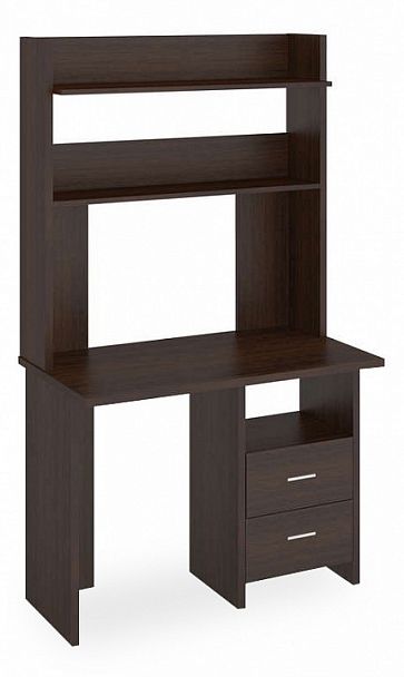 Стол компьютерный Домино Lite СКЛ-Прям100+НКЛХ-100 В Венге - Вид 1