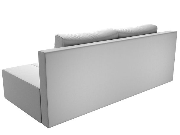 Диван прямой Сан Марко (полностью экокожа белая) - Вид 6
