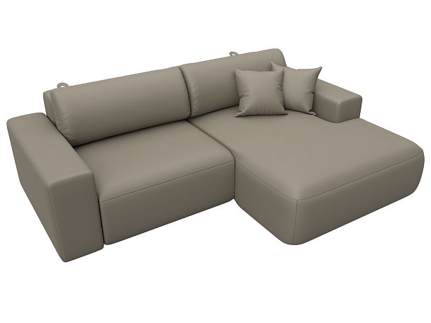 Диван угловой Лига-036 НПБ Классик правый угол Экокожа бежевый - Вид 5