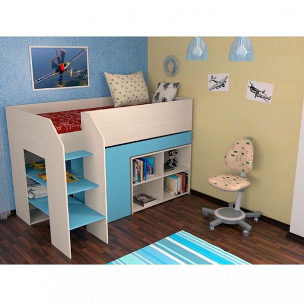 Кровать-чердак "Теремок-2" - Вид 3