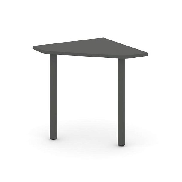 Стайл Проджект Угловой элемент стола SN-5.USP-001 Антрацит/Металл Антрацит 600*600*750 - Вид 1