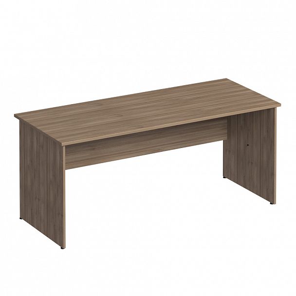 Рабочий стол офисный "Комфорт" К 105 дуб шамони темный - Вид 1