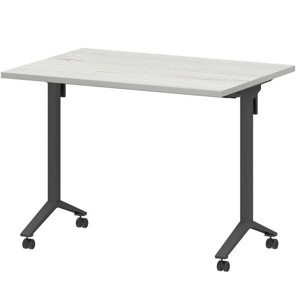 Стол мобильный складной МБ25-100.70 Сосна винтер/Антрацит 1000x700x750 Моби - Вид 1