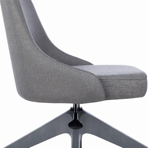 Кресло для приемных и переговорных CH-340GLZ, ткань, серое, 1923860 - Вид 9