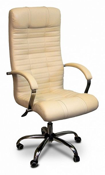 Кресло компьютерное Атлант КВ-02-130112 бежевый - Вид 1