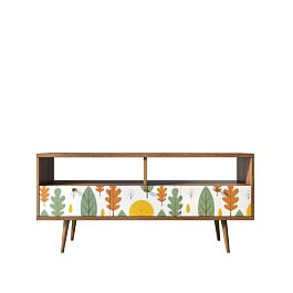 Консоль Berber с тремя ящиками принт 30 арт BB23/Print_30 - Фото предпросмотра