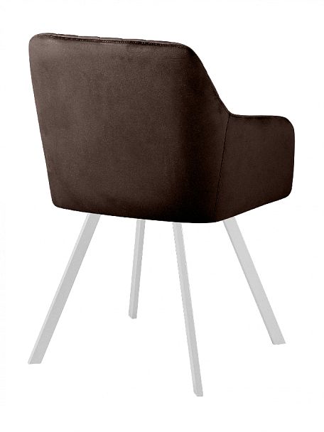 Комплект кресел Барли, Confetti coffee/белый, 2 шт. - Вид 4