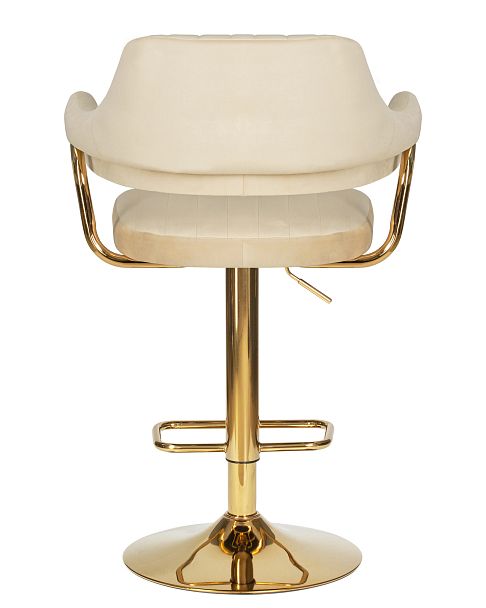 Стул барный "Кантри Голд" WX-2918 бежевый - Вид 3