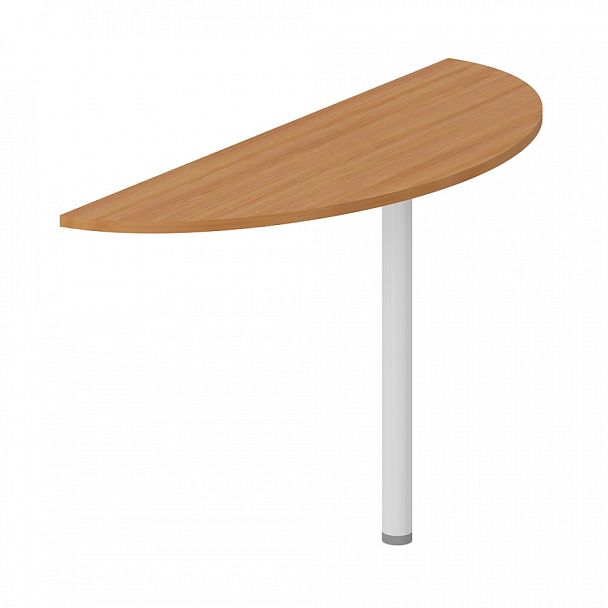 Брифинг приставка, столешница 18 мм "Логистика"  ПК-ЛОГ-ПР123Х41-В1-24 ольха - Вид 1