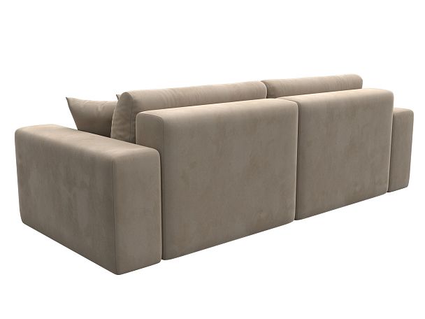 Диван прямой Лига-036 Классик Велюр бежевый - Вид 5