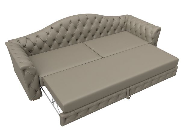 Диван прямой Артис Экокожа бежевый - Вид 7