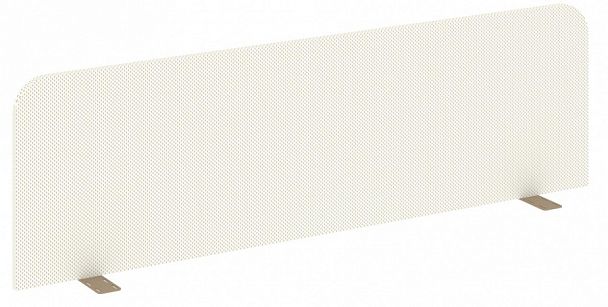 Экран продольный (ткань-СЕТКА) "ESTETICA" ES.TEKR.S-138 Белый - Вид 1