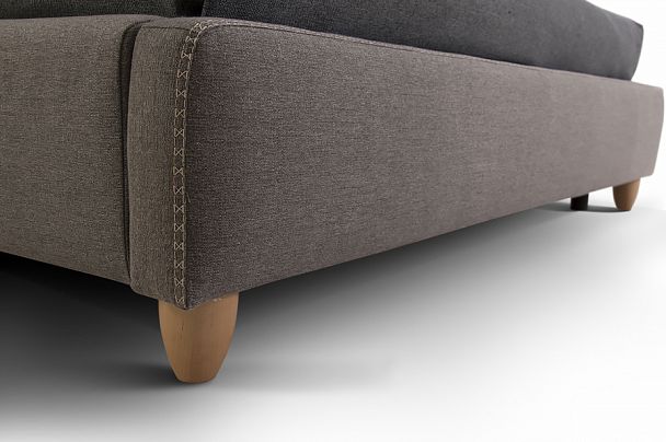 Кровать "Норвегия" серая - Вид 4