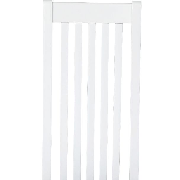 Стул деревянный с мягким сиденьем Альбен Белая эмаль/Серый велюр - Вид 7