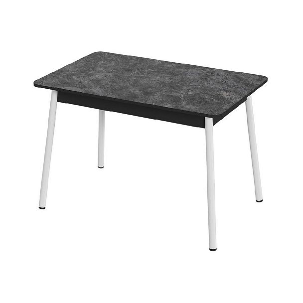 Стол Лион 1 Пластик (Подстолье косое белое) НЕ ВЫБИРАТЬ Кастилло - Вид 1