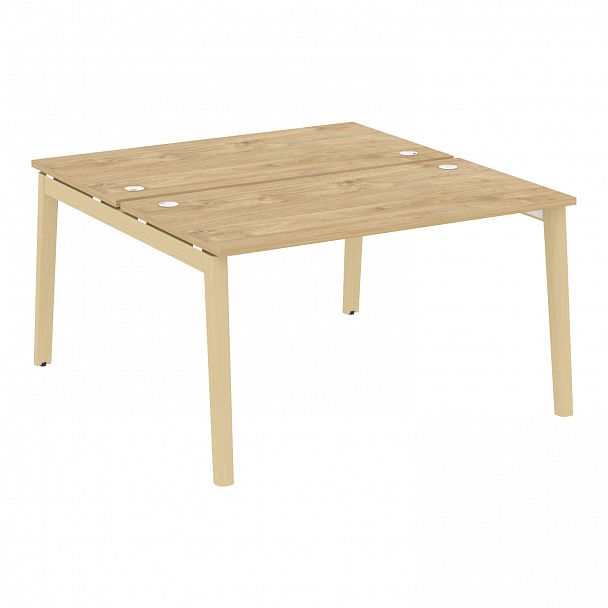 Рабочая станция "Onix wood" OW.D.RS-2.3.7 тиквуд светлый/дуб светлый - Вид 1