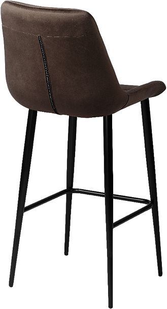 Комплект барных стульев Эйден, Confetti coffee/черный, 4 шт. - Вид 4