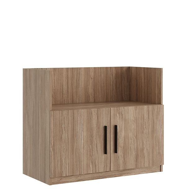 Креденция с нишей, древесный Asti 90x45x74,2 дуб урбан - Вид 1