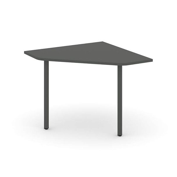 Стайл Проджект Угловой элемент перег. стола SN-4.UPRG-001 Антрацит/Металл Антрацит 980*980*750 - Вид 1