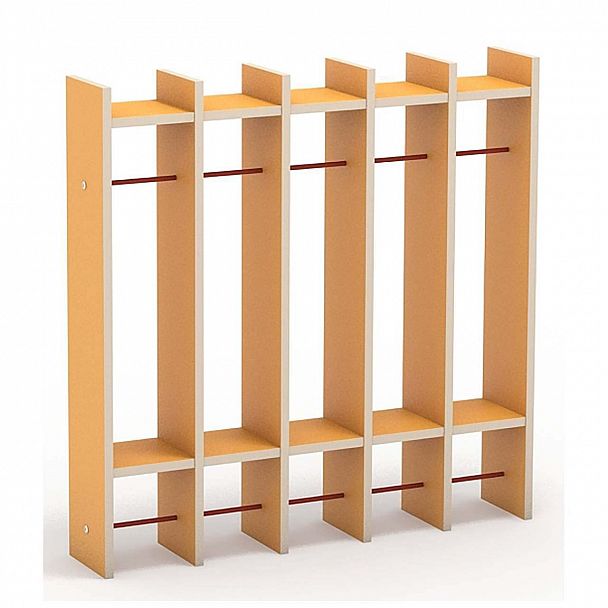 Вешалка для полотенец 2-ярусная настенная - Вид 3