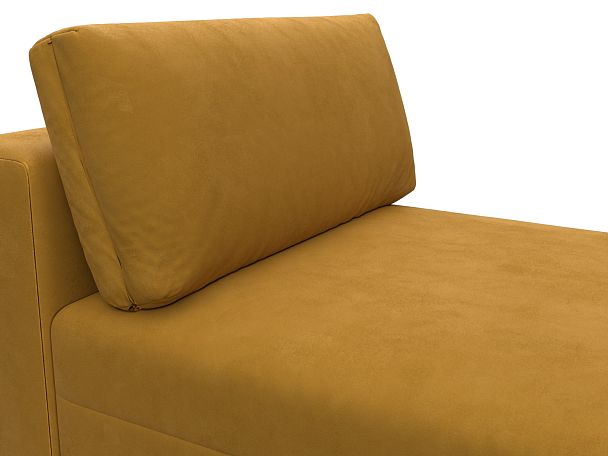 Модуль канапе Лига-060 НПБ Велюр желтый - Вид 3