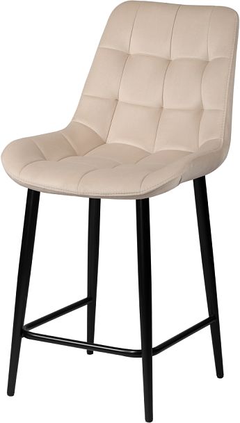 Комплект полубарных стульев Эйден, Confetti cream/черный, 4 шт. - Вид 1