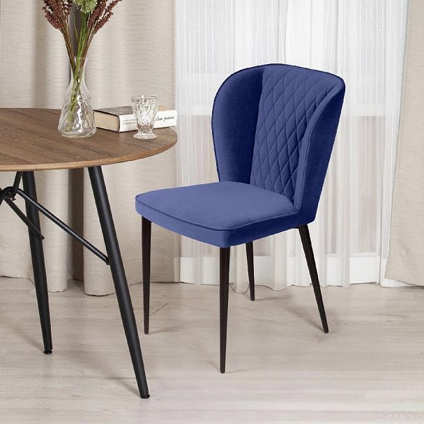 Стул Next, бархат синий 29 - Вид 9